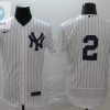 New York Yankees Derek Jeter 2 2020 Mlb White Jersey A5 stylepulseusa 1