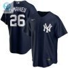 New York Yankees Dj Lemahieu 26 2020 Mlb Black Blue Jersey stylepulseusa 1