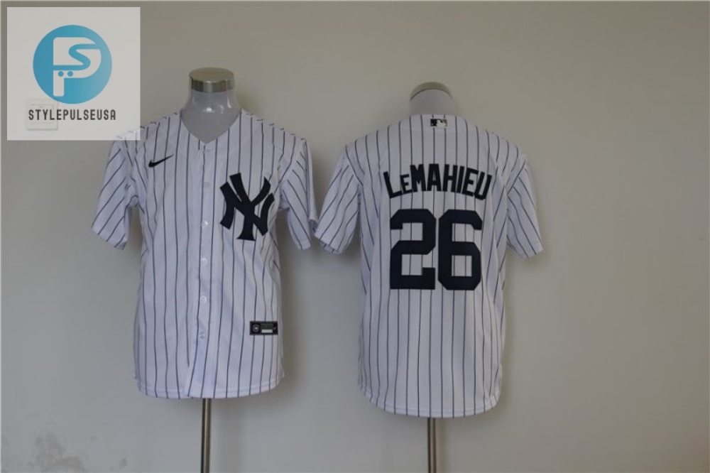 New York Yankees Dj Lemahieu 26 2020 Mlb White Jersey 