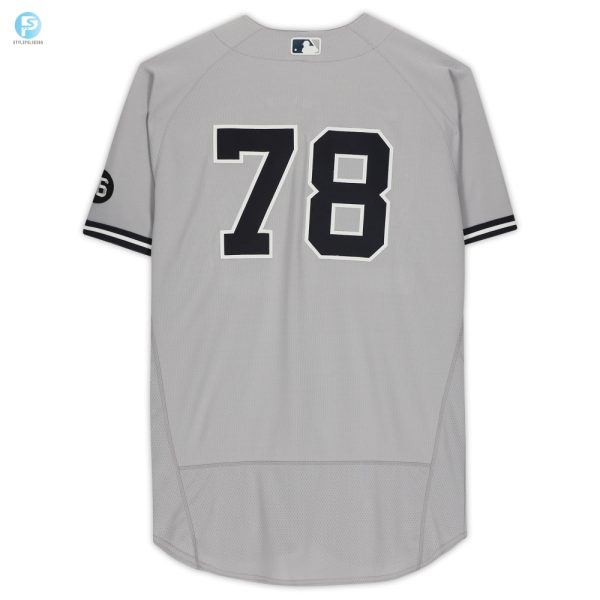 New York Yankees Fanatics Gray Teamissued 78 Jersey From The 2021 Mlb Season stylepulseusa 1