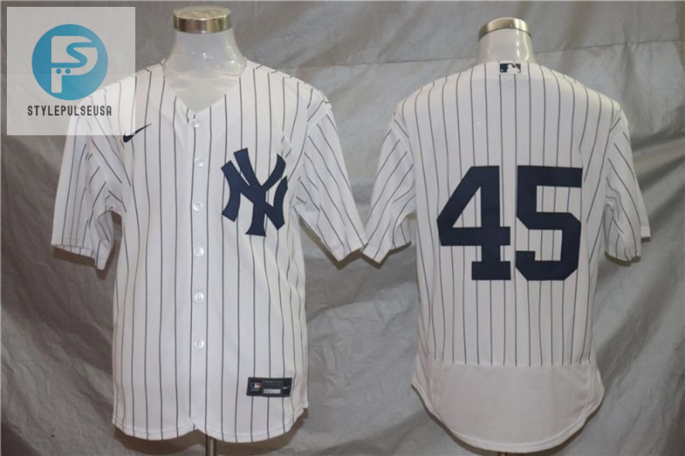 New York Yankees Gerrit Cole 45 2020 Mlb White Jersey 