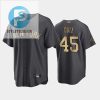 New York Yankees Gerrit Cole 45 202223 Allstar Game Al Charcoal Jersey stylepulseusa 1