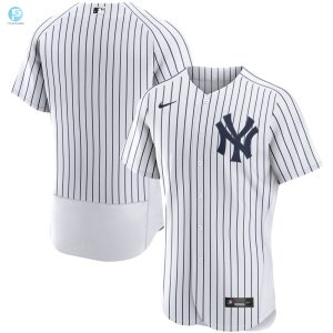 New York Yankees Home Authentic Team Jersey White Mlb stylepulseusa 1 1