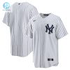 New York Yankees Home Blank Men Jersey White stylepulseusa 1