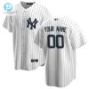 New York Yankees Home Custom Men Jersey White stylepulseusa 1