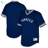 New York Yankees Mitchell Ness Big Tall Cooperstown Collection Mesh Wordmark Vneck Jersey Navy Mlb stylepulseusa 1