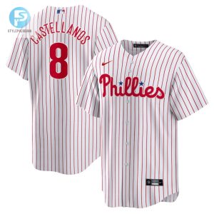 Nick Castellanos 8 Philadelphia Phillies Men Jersey White stylepulseusa 1 1