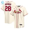 Nolan Arenado 28 St. Louis Cardinals Alternate Men Jersey Cream stylepulseusa 1