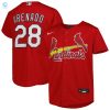 Nolan Arenado St Louis Cardinals Alternate Replica Player Jersey Red Mlb stylepulseusa 1