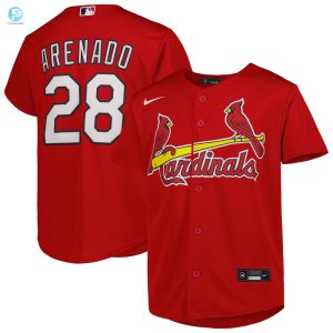 Nolan Arenado St Louis Cardinals Alternate Replica Player Jersey Red Mlb stylepulseusa 1 1