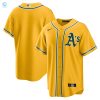 Oakland Athletics Alternate Replica Team Jersey Gold Mlb stylepulseusa 1