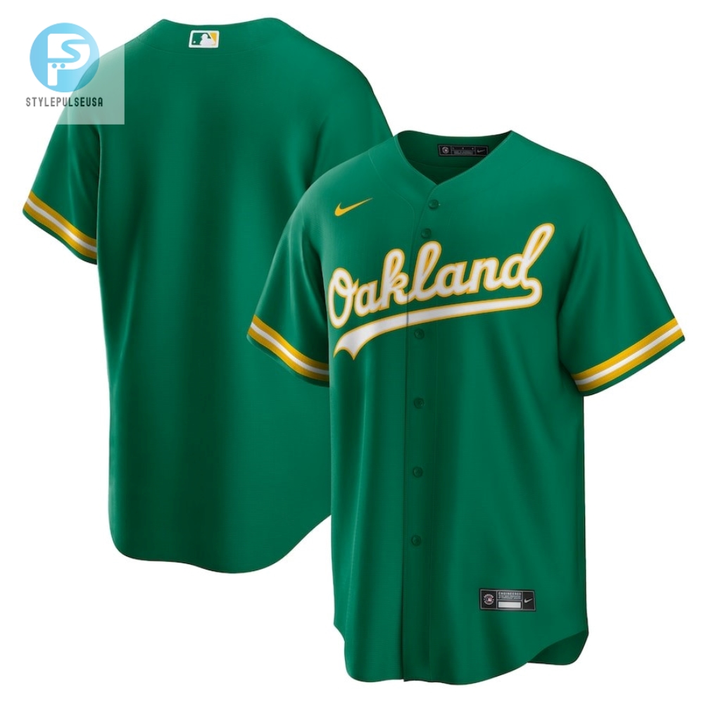 Oakland Athletics Alternate Team Men Jersey  Green 