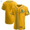 Oakland Athletics Authentic Official Team Jersey Gold Mlb stylepulseusa 1