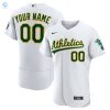 Oakland Athletics Home Authentic Custom Jersey White Custom Jerseys Mlb stylepulseusa 1