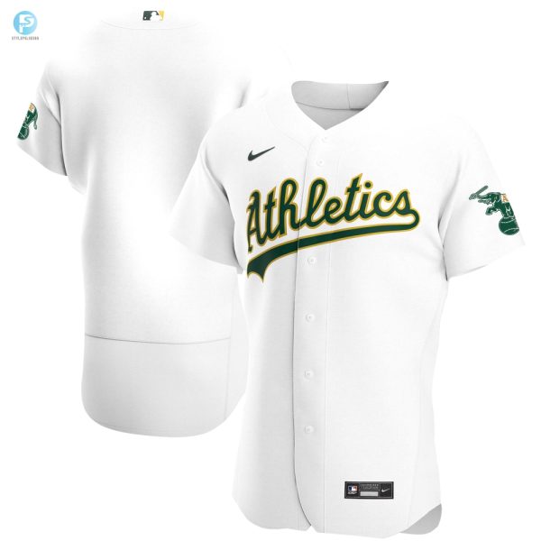 Oakland Athletics Home Authentic Team Jersey White Mlb stylepulseusa 1 1