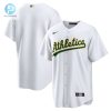 Oakland Athletics Home Blank Men Jersey White stylepulseusa 1