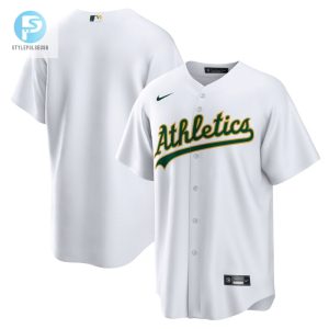 Oakland Athletics Home Blank Men Jersey White stylepulseusa 1 1