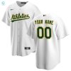 Oakland Athletics Home Replica Custom Jersey White Custom Jerseys Mlb stylepulseusa 1