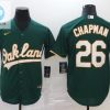 Oakland Athletics Matt Chapman 26 2020 Mlb Green Jersey stylepulseusa 1