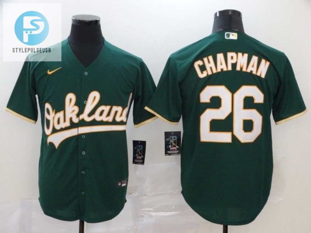 Oakland Athletics Matt Chapman 26 2020 Mlb Green Jersey 