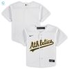 Oakland Athletics Toddler Replica Team Jersey White Mlb stylepulseusa 1