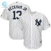 Odell Beckham Jr New York Yankees X Crossover Cool Base Player Jersey White stylepulseusa 1