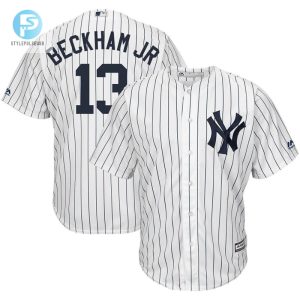 Odell Beckham Jr New York Yankees X Crossover Cool Base Player Jersey White stylepulseusa 1 1