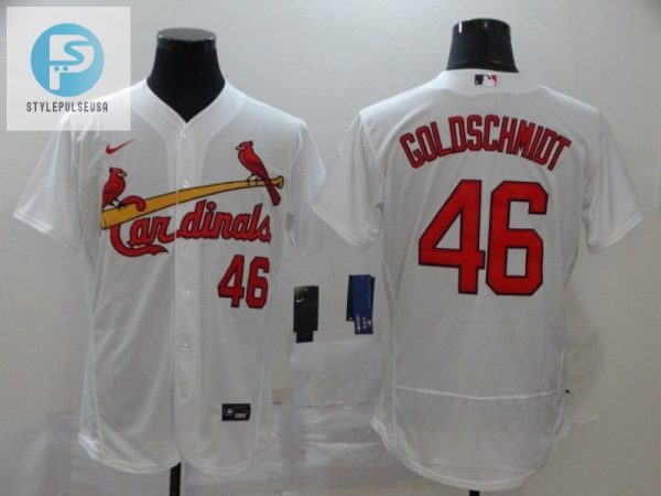 Paul Goldschmidt 46 St Louis Cardinals 2020 Mlb White Jersey stylepulseusa 1