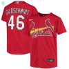 Paul Goldschmidt St. Louis Cardinals Alternate Replica Player Jersey Red Mlb stylepulseusa 1