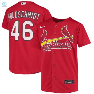 Paul Goldschmidt St. Louis Cardinals Alternate Replica Player Jersey Red Mlb stylepulseusa 1 1