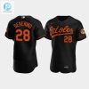 Pedro Severino 28 Baltimore Orioles Black Alternate Jersey stylepulseusa 1