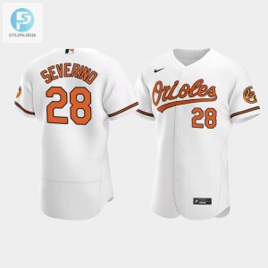 Pedro Severino 28 Baltimore Orioles White Home Jersey stylepulseusa 1 1