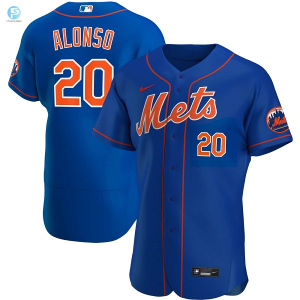 Pete Alonso New York Mets Alternate Authentic Player Jersey Royal Mlb stylepulseusa 1