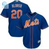 Pete Alonso New York Mets Big And Tall Cool Base Player Jersey Royal stylepulseusa 1