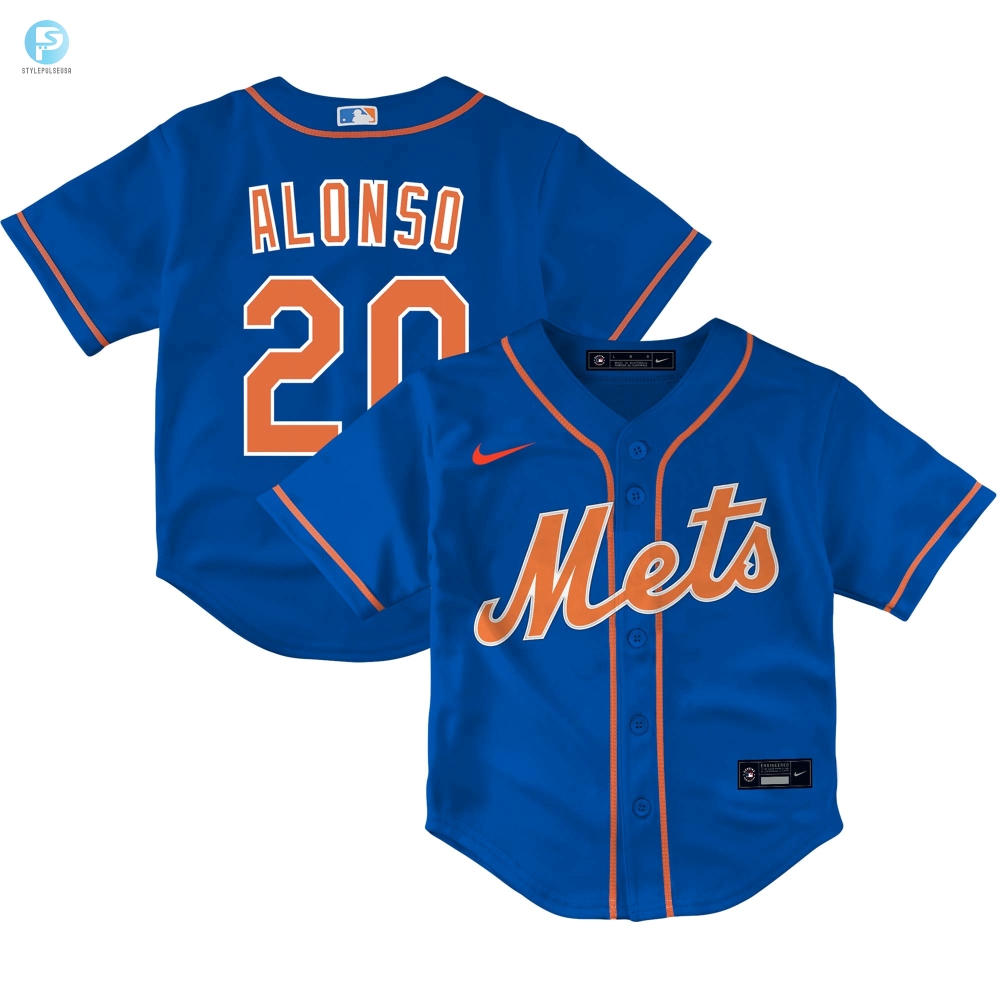 Pete Alonso New York Mets Toddler Alternate Replica Player Jersey  Royal Mlb 