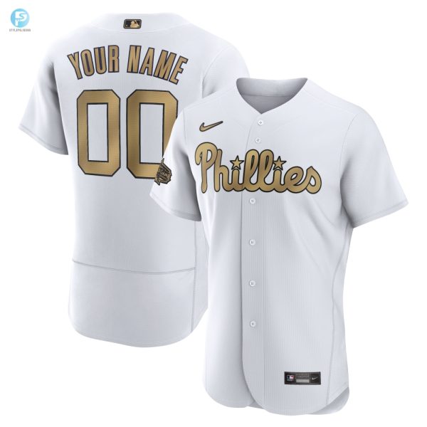 Philadelphia Phillies 2022 Mlb Allstar Game Authentic Custom Jersey White Custom Jerseys Mlb stylepulseusa 1