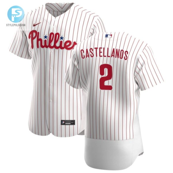 Philadelphia Phillies Nick Castellanos 2 Mlb White Home Jersey Gift For Phillies Fans stylepulseusa 1