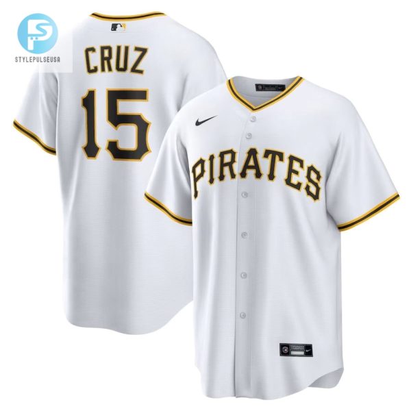 Pittsburgh Pirates 15 Oneil Cruz Home Replica Jersey White stylepulseusa 1