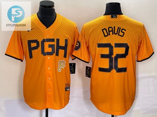 Pittsburgh Pirates 32 Henry Davis Jersey stylepulseusa 1