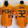 Pittsburgh Pirates 32 Henry Davis Jersey Yellow stylepulseusa 1