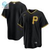 Pittsburgh Pirates Alternate Men Jersey Black stylepulseusa 1