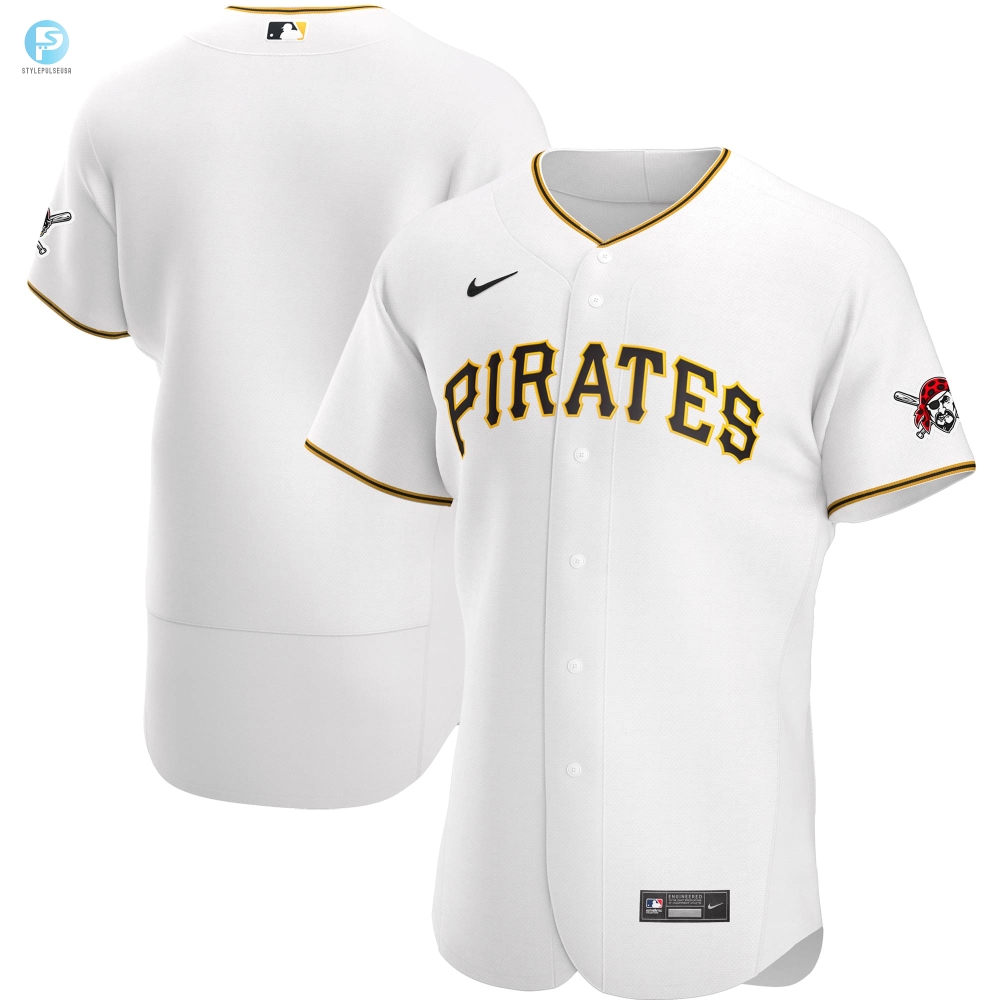 Pittsburgh Pirates Home Authentic Team Jersey White Mlb 