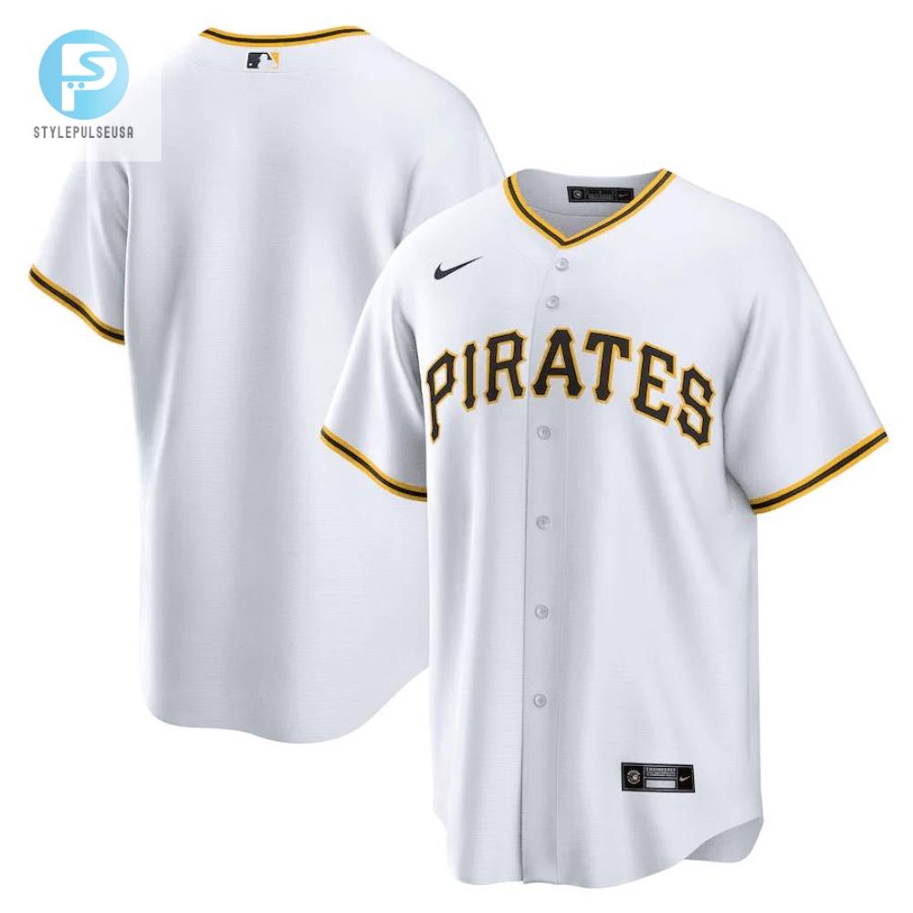 Pittsburgh Pirates Home Men Jersey  White 