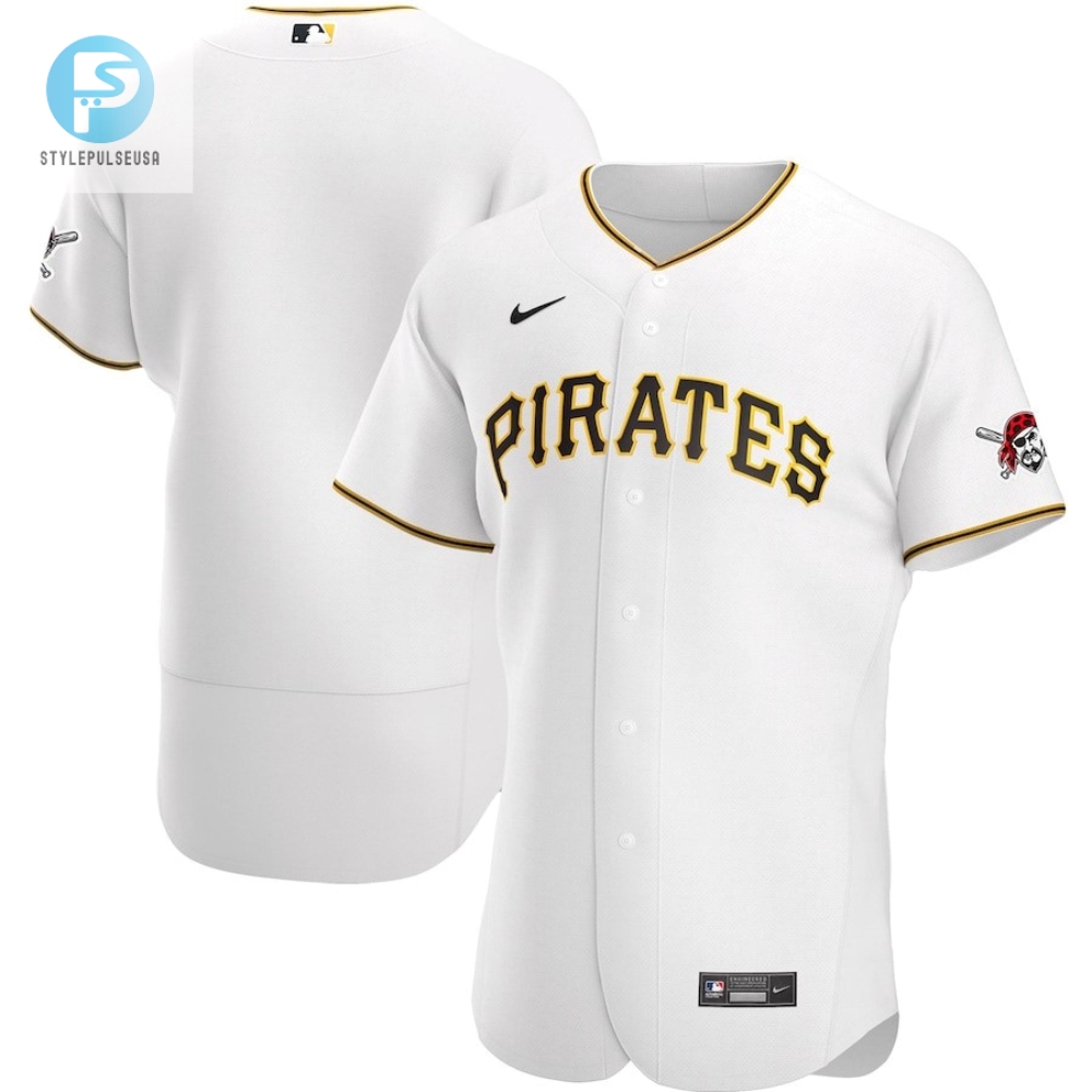 Pittsburgh Pirates Home Team Elite Jersey  White 