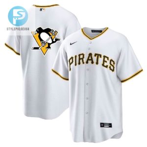 Pittsburgh Pirates Penguins White Cool Base Stitched Jersey stylepulseusa 1 1