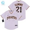 Pittsburgh Pirates Roberto Clemente 21 2020 Mlb White Jersey stylepulseusa 1