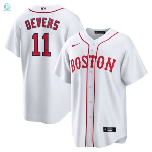 Rafael Devers Boston Red Sox 2021 Patriots Day Official Replica Player Jersey White Mlb stylepulseusa 1 1