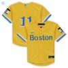 Rafael Devers Boston Red Sox Toddler City Connect Replica Player Jersey Gold Mlb stylepulseusa 1