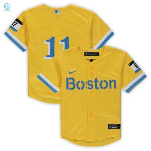 Rafael Devers Boston Red Sox Toddler City Connect Replica Player Jersey Gold Mlb stylepulseusa 1 1