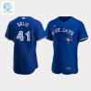 Rafael Dolis 41 Toronto Blue Jays Royal Alternate Jersey stylepulseusa 1